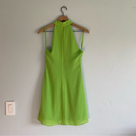 Staud Green Mini Coastal Dress - Picture 7 of 11